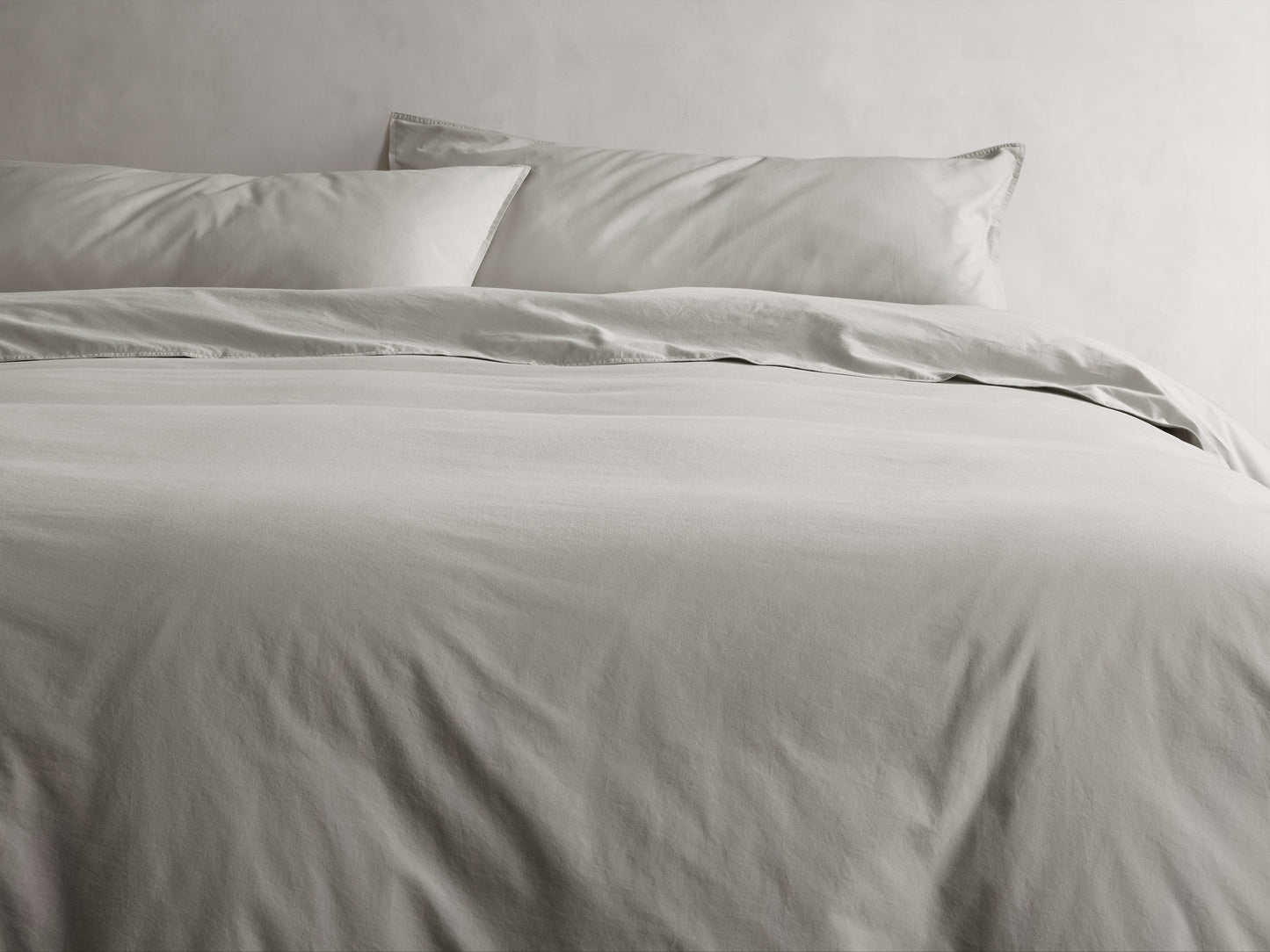 Italian Garment-Dyed Percale Bedding Collection