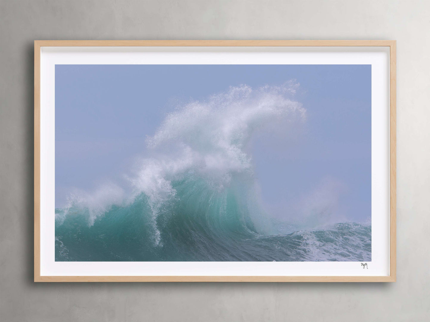 Mavericks V Framed Print