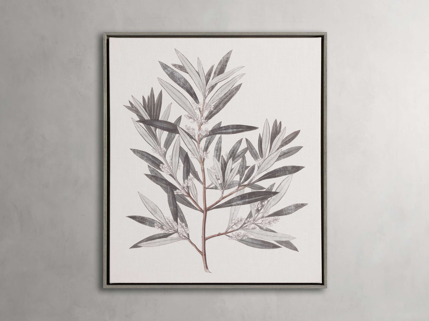 Falling in Leaves II Framed Print
