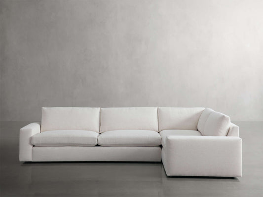 Kipton Wide Arm Two-Piece Sectional