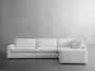 Kipton Wide Arm Two-Piece Sectional