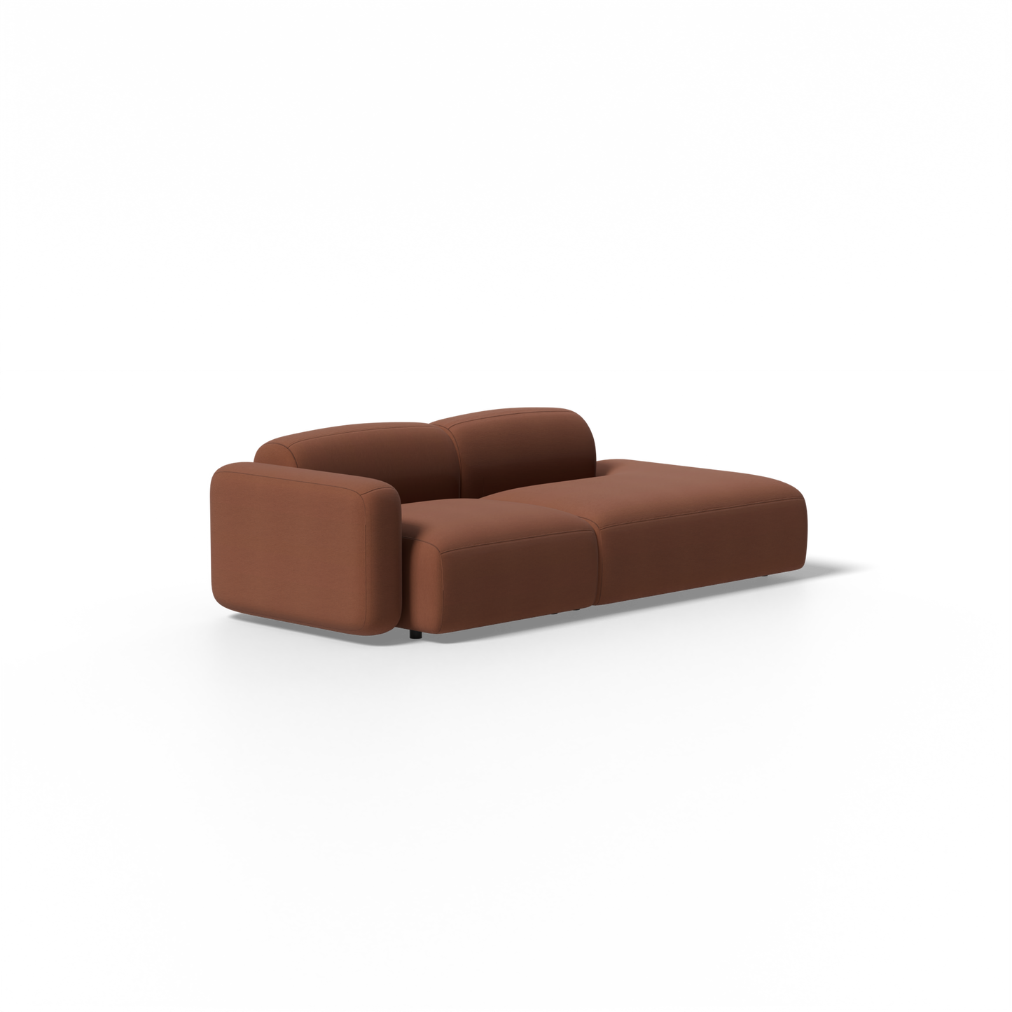 Two-Piece Soft Serve Sectional
