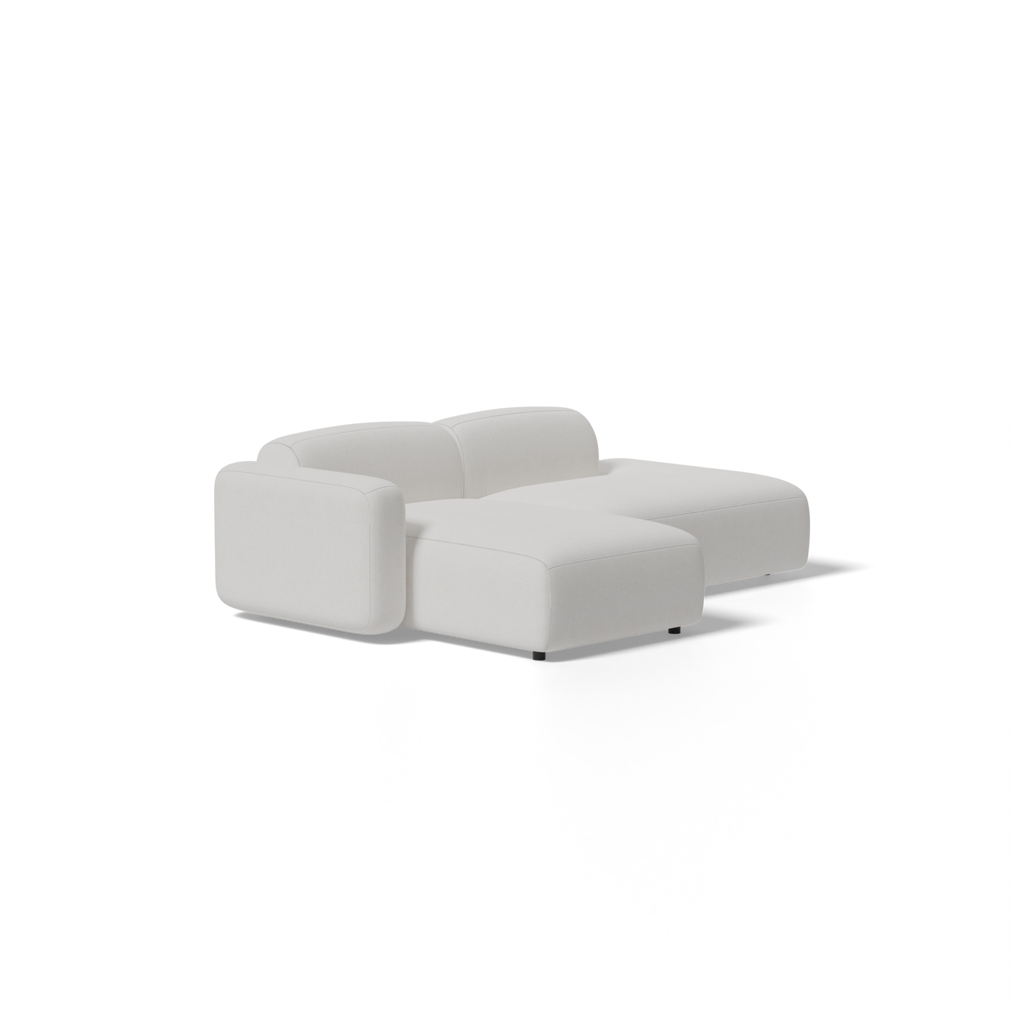 Two-Piece Soft Serve Sectional