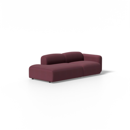 Two-Piece Soft Serve Sectional