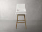 Lunden Swivel Stool in Fawn