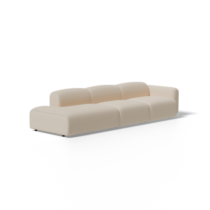 Three-Piece Soft Serve Sectional