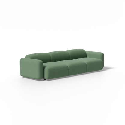 Three-Piece Soft Serve Sectional