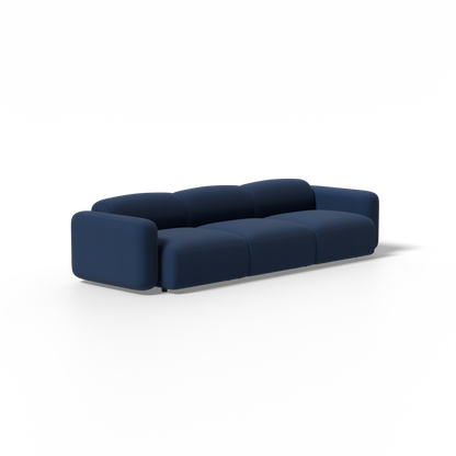 Three-Piece Soft Serve Sectional