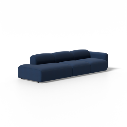 Three-Piece Soft Serve Sectional