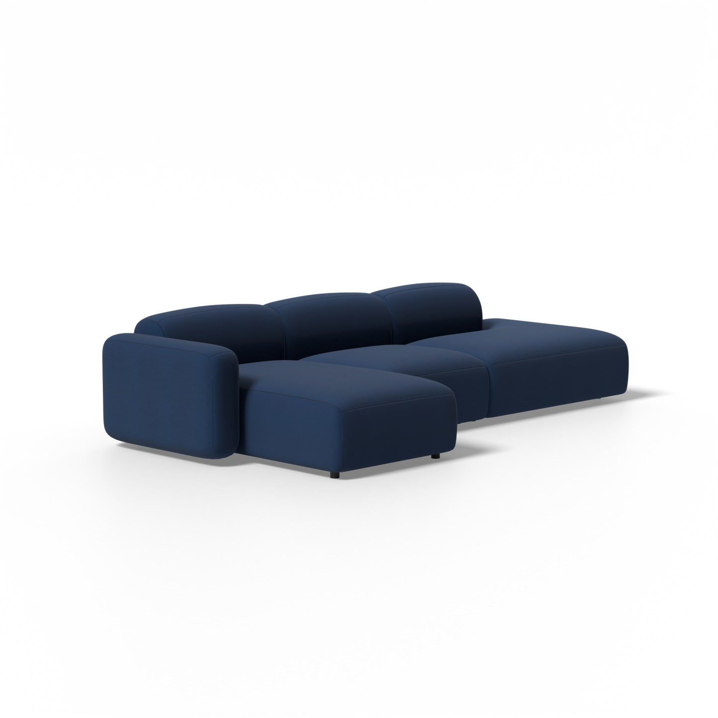 Three-Piece Soft Serve Sectional