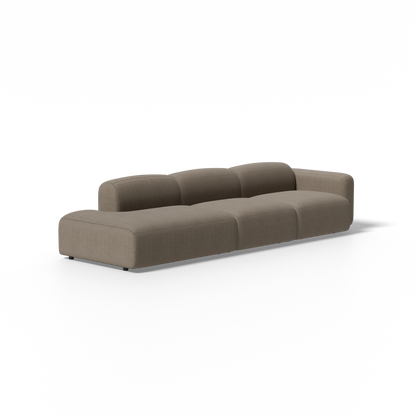 Three-Piece Soft Serve Sectional