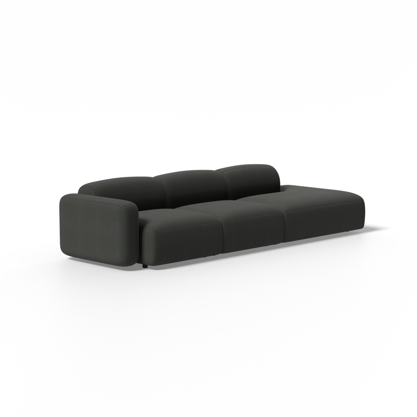 Three-Piece Soft Serve Sectional