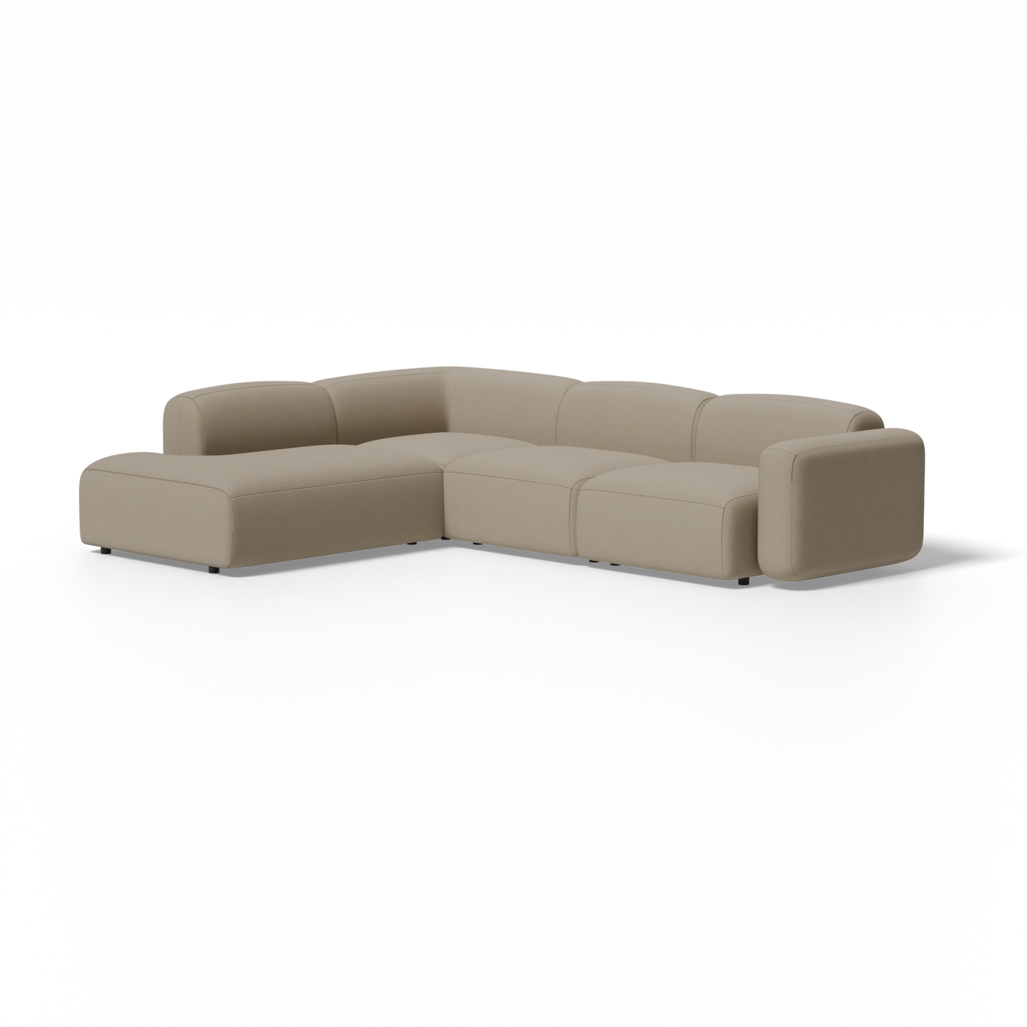 Four-Piece Soft Serve Sectional