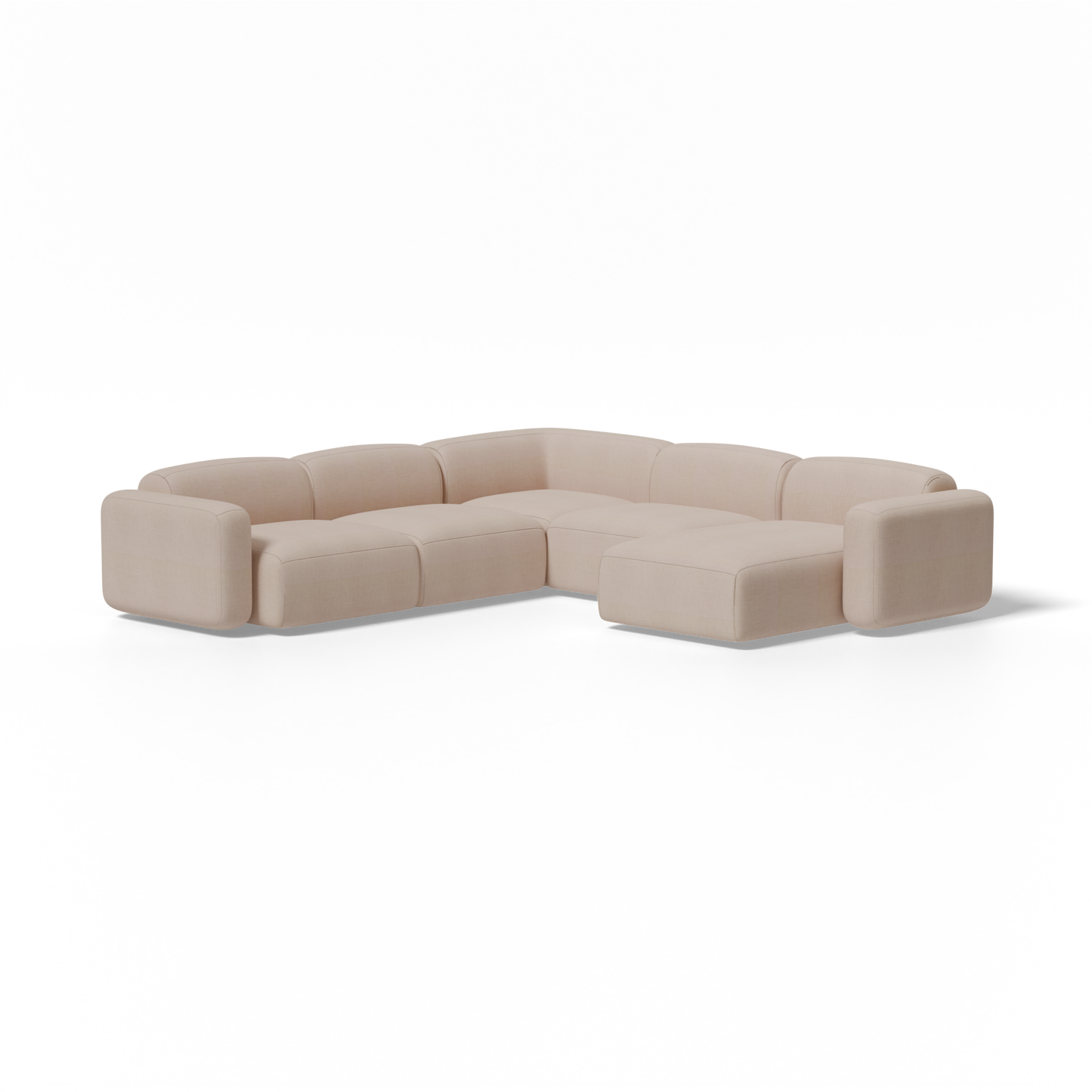 Five-Piece Soft Serve Sectional
