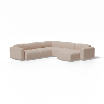 Five-Piece Soft Serve Sectional