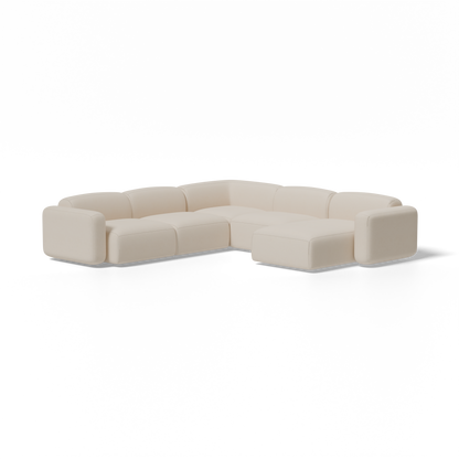 Five-Piece Soft Serve Sectional