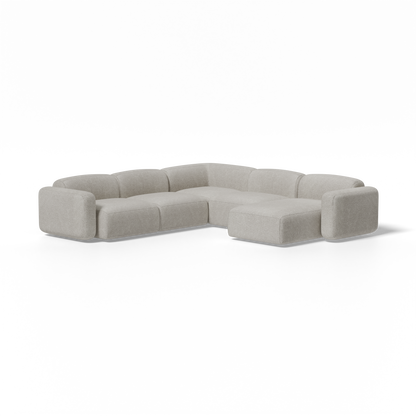 Five-Piece Soft Serve Sectional