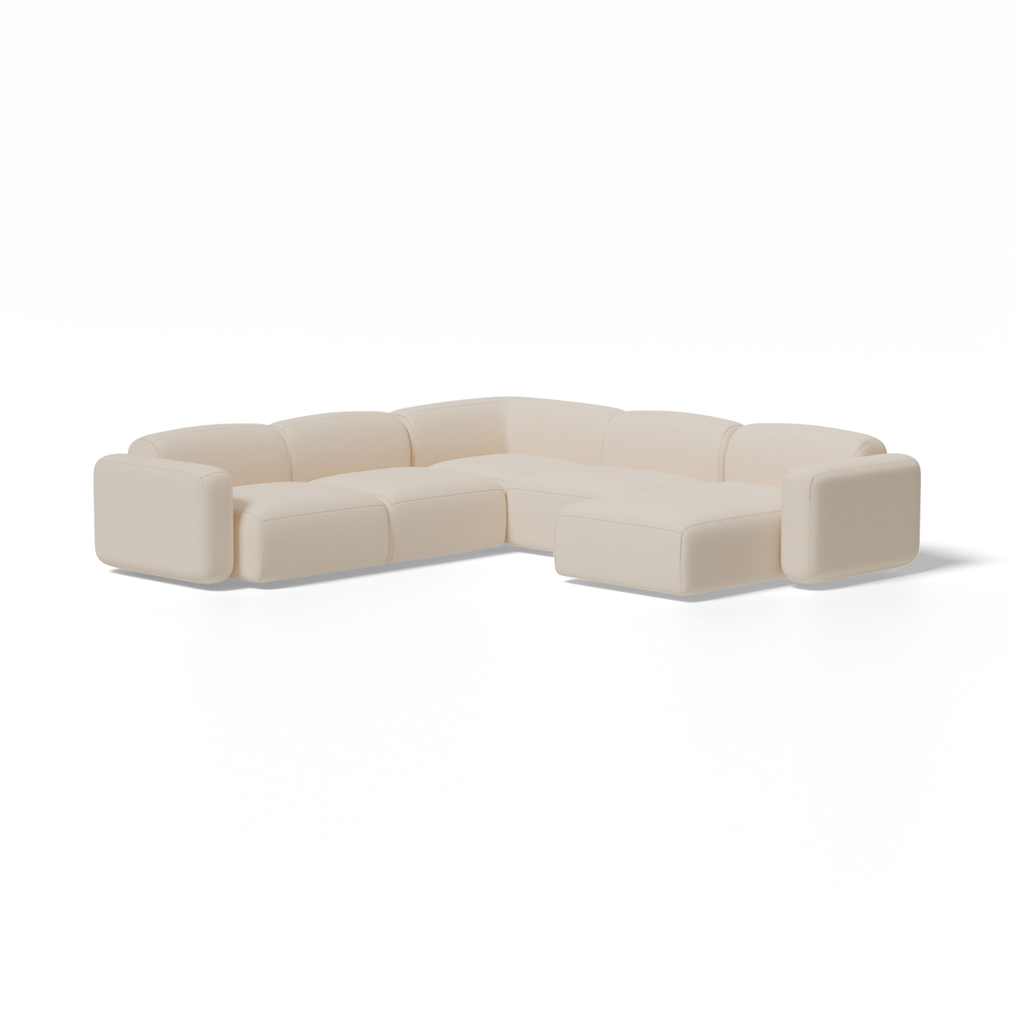 Five-Piece Soft Serve Sectional