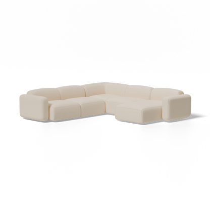 Five-Piece Soft Serve Sectional