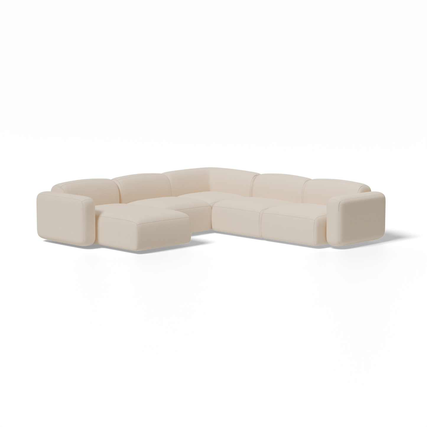 Five-Piece Soft Serve Sectional