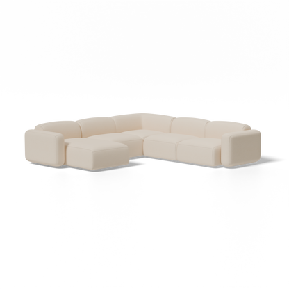 Five-Piece Soft Serve Sectional