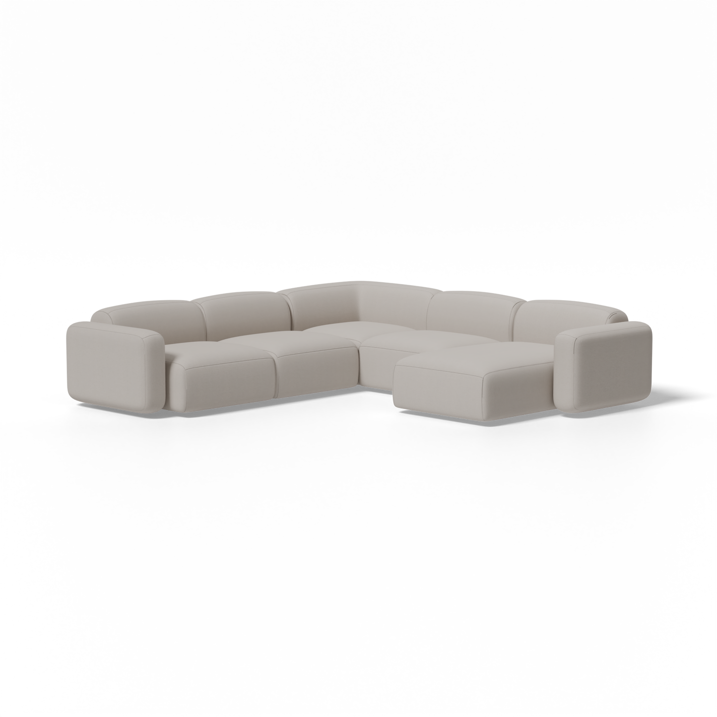 Five-Piece Soft Serve Sectional
