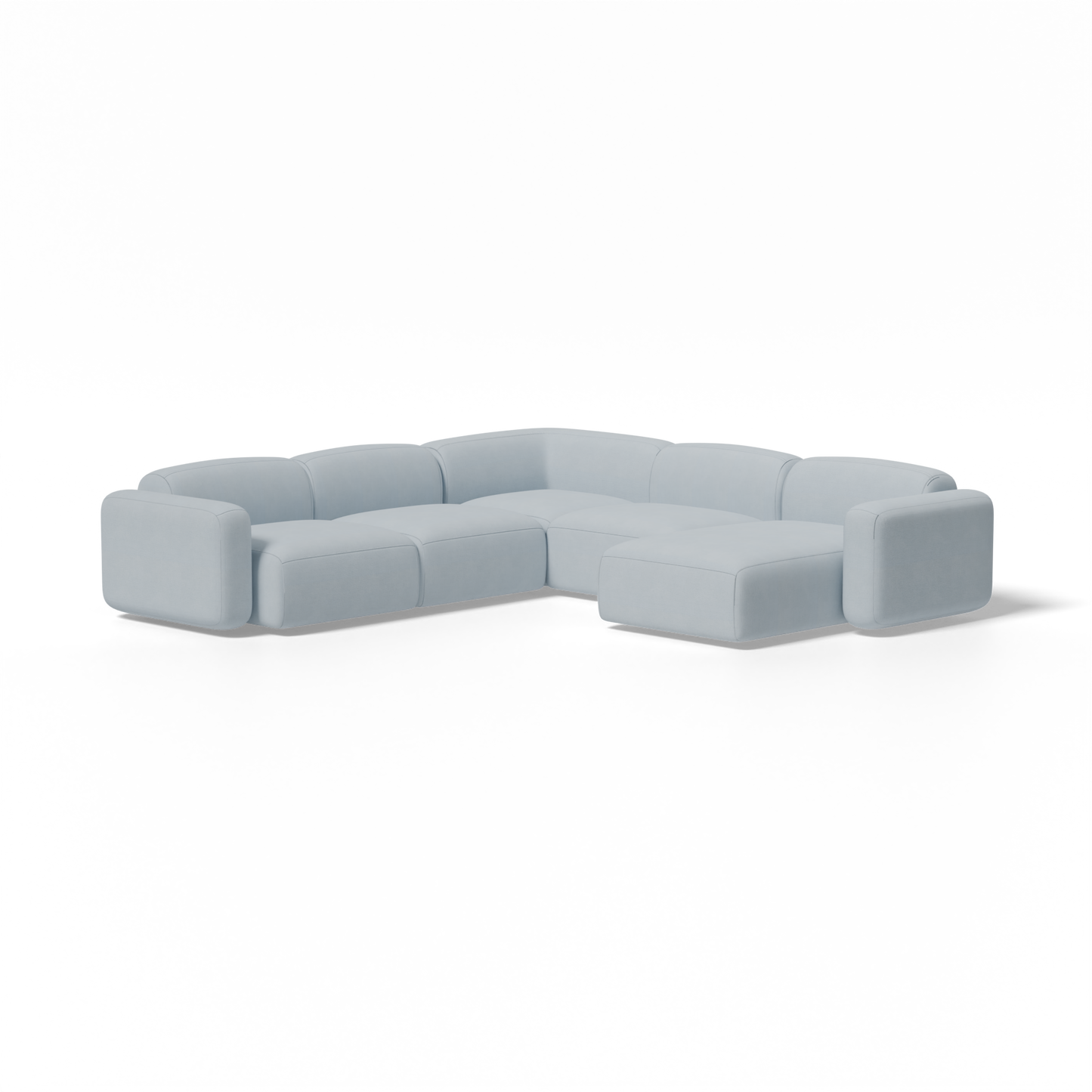 Five-Piece Soft Serve Sectional
