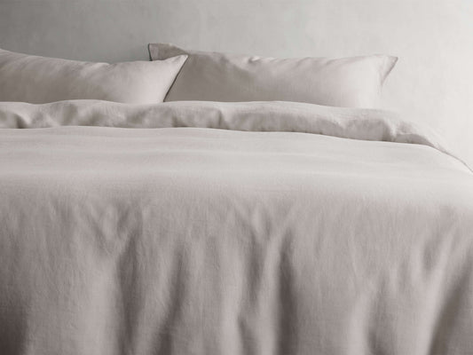 Italian Garment-Dyed Linen Duvet