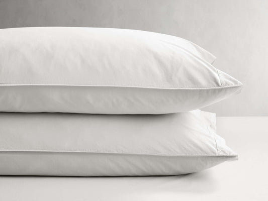 Italian Garment-Dyed Percale Pillowcases (Set of 2)