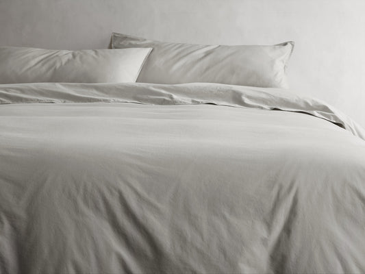 Italian Garment-Dyed Percale Bedding Collection