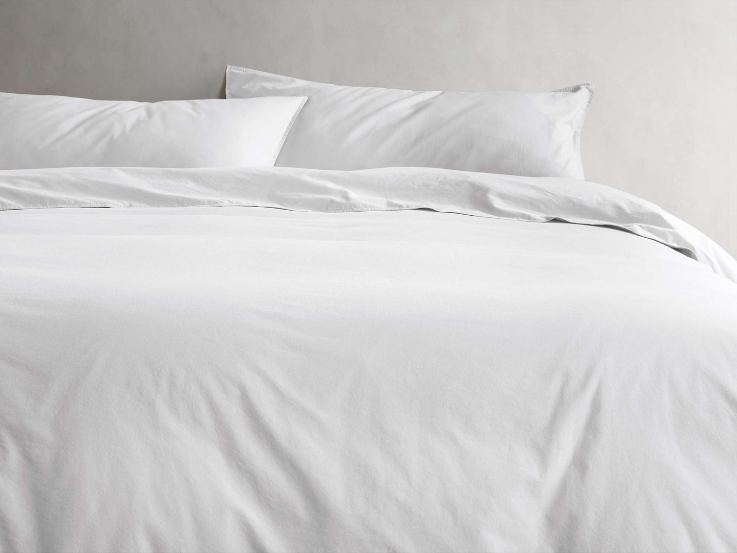 Italian Garment-Dyed Percale Duvet