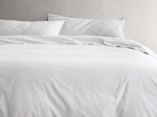 Italian Garment-Dyed Percale Duvet