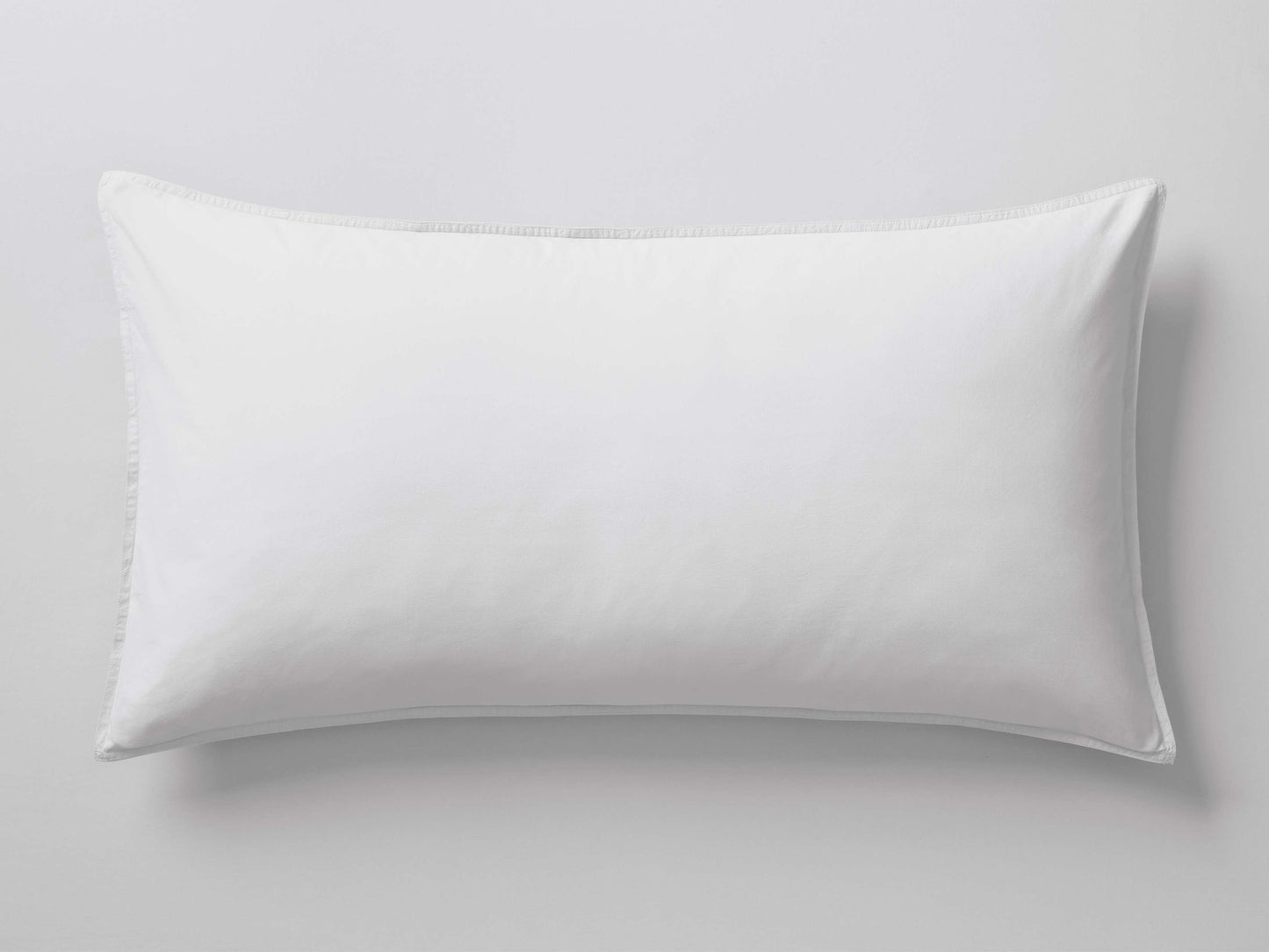 Italian Garment-Dyed Percale Sham