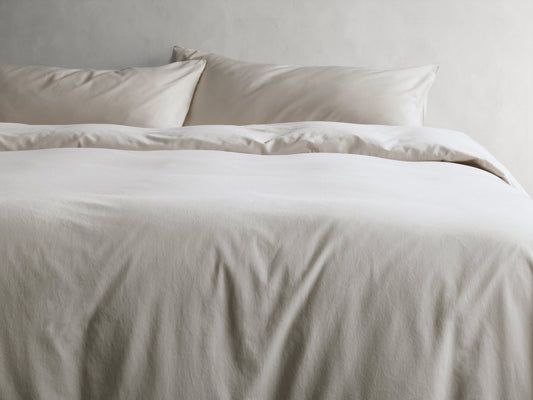 Italian Garment-Dyed Sateen Bedding Collection