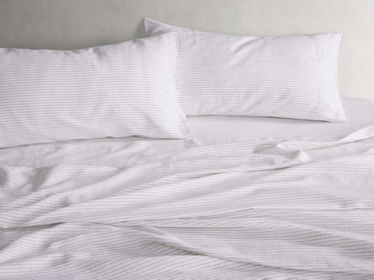 Italian Yarn-Dyed Linen Sheet Set