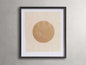 Embossed I Framed Print