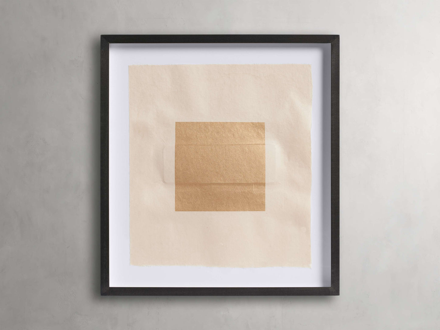 Embossed III Framed Print