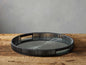 Malawi Round Tray in Black