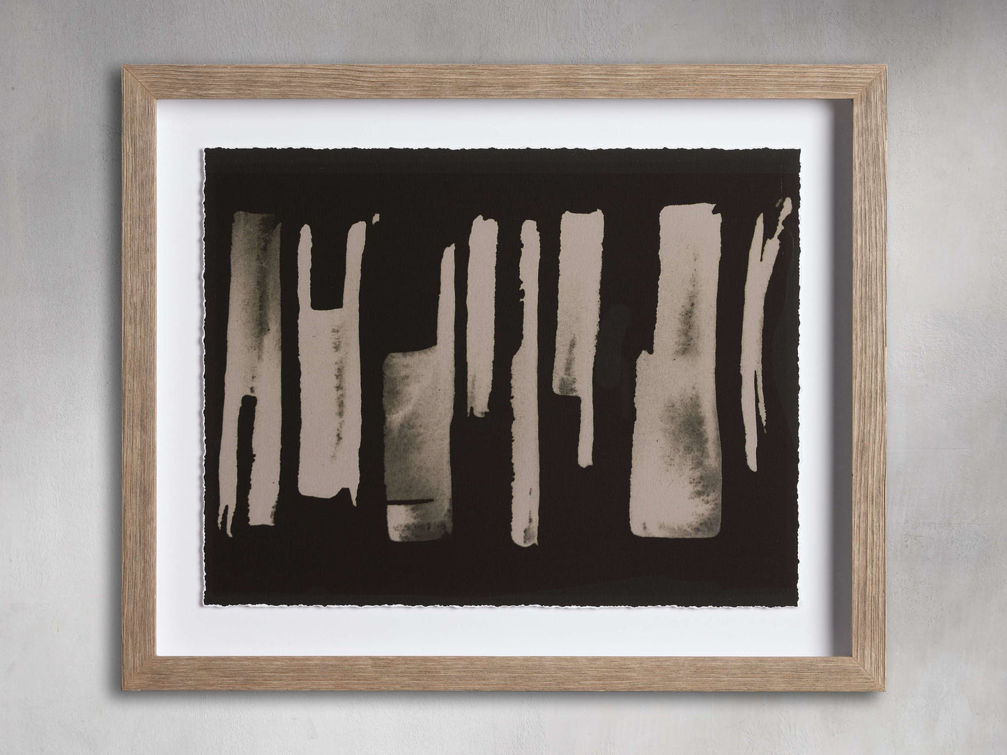 Ashen III Framed Print