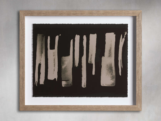 Ashen III Framed Print