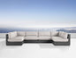 Bal Harbour Outdoor Aluminum Six-Piece Sectional