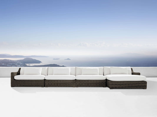 Montauk Outdoor Four-Piece Sectional