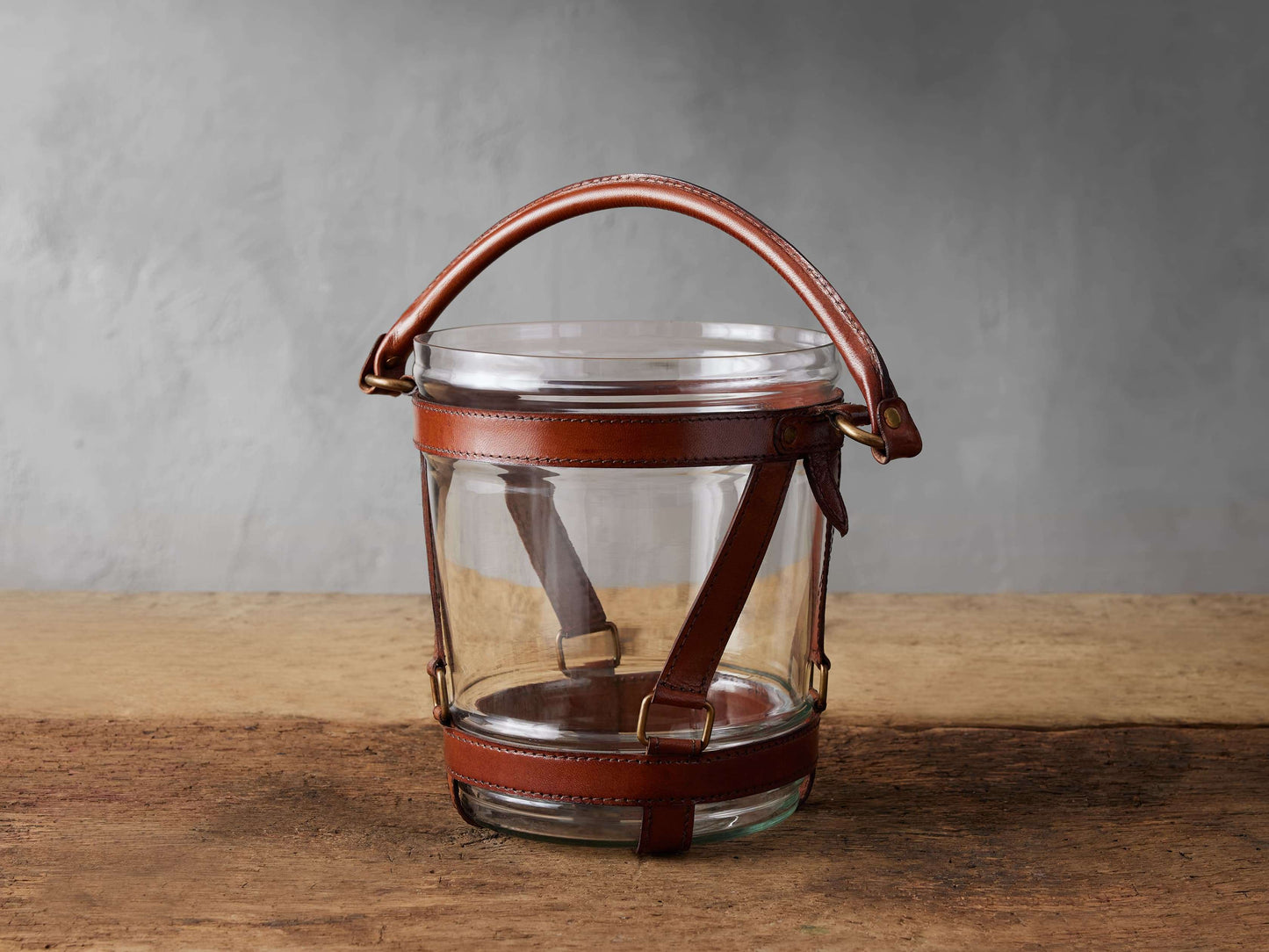 Andres Glass Ice Bucket