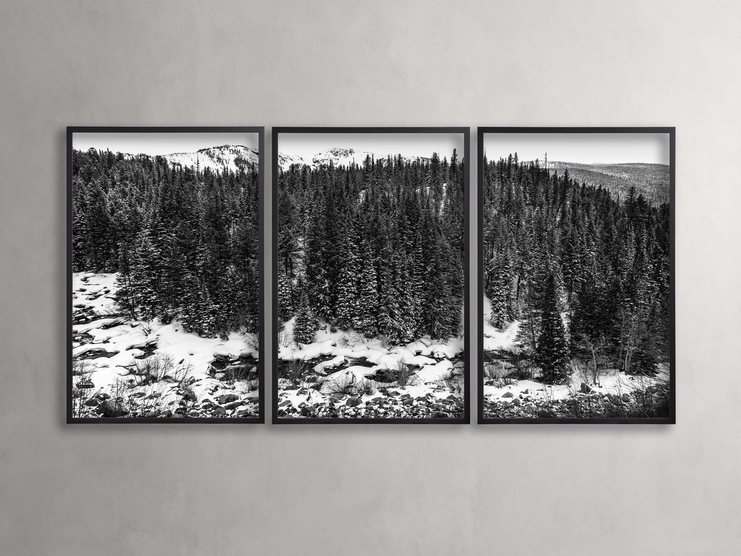 Aspen Allure III Framed Print (Set of 3)