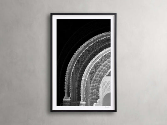 Fragments of Alhambra Framed Print