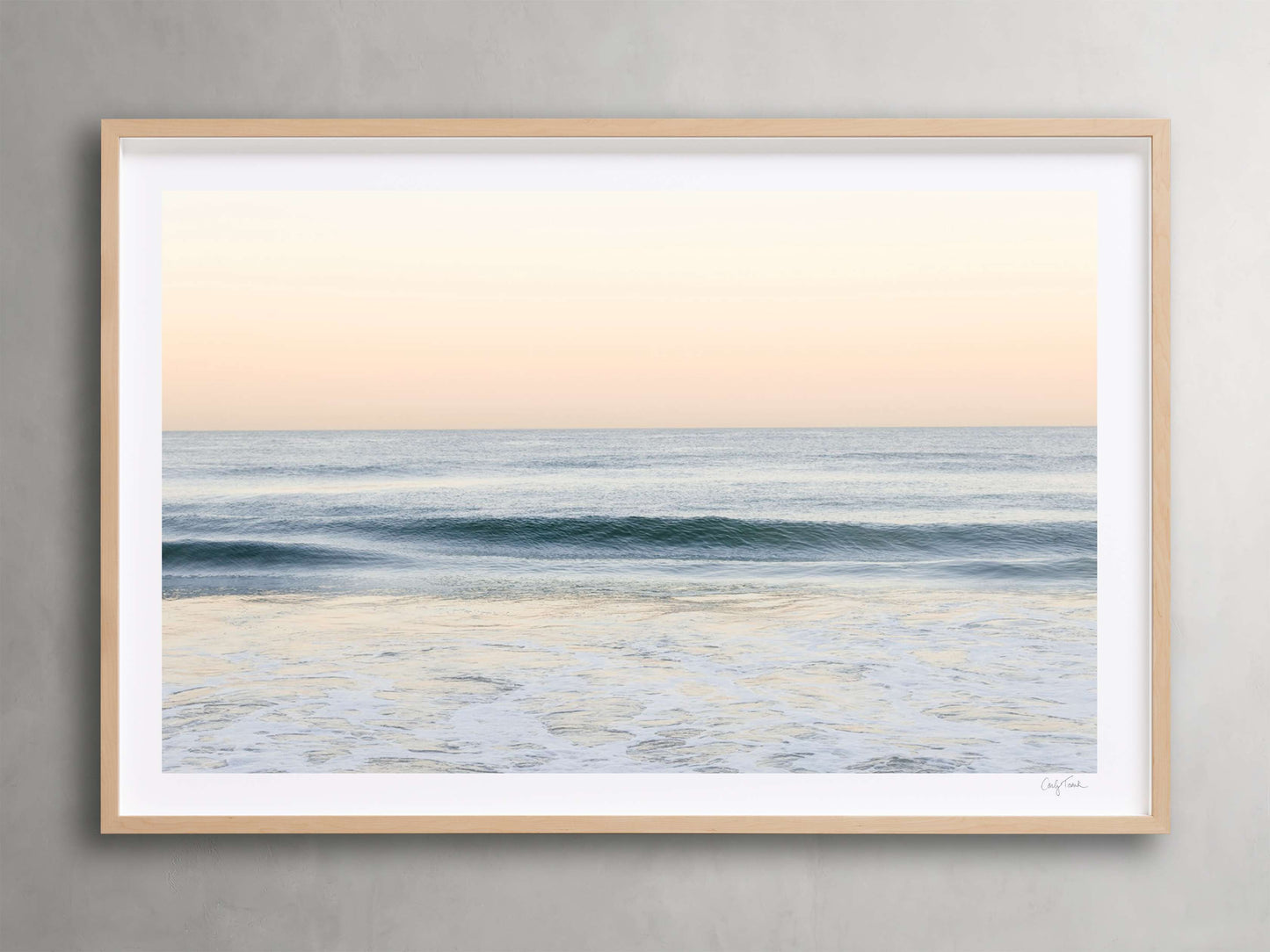 Golden Coast Framed Print II
