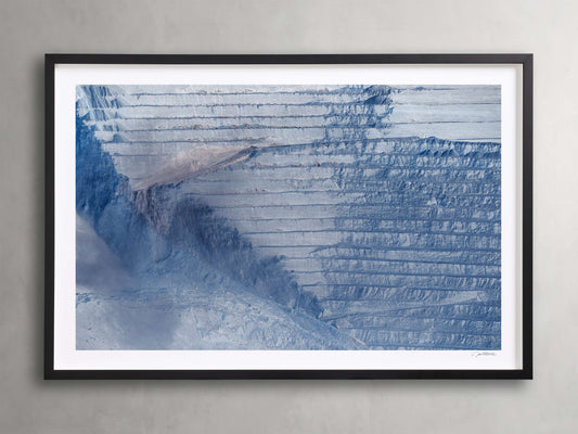 Inverted Mountain I Framed Print