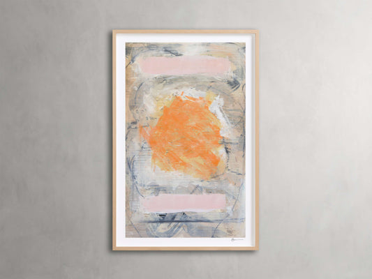 Soft Colors Framed Print