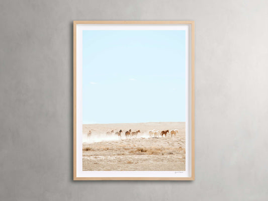 The Great Plains III Framed Print