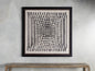 Abstract Lines I Framed Tapestry